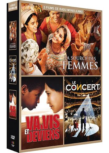 Coffret Radu Mihaileanu - La Source Des Femmes + Va, Vis Et Deviens + Le Concert - Pack
