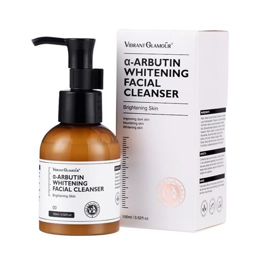 Nettoyant Doux Hydratant Pour Le Visage, Blanchiment En Profondeur, Mousse Douce, Lavage Du Visage Sans Sensibilité Avec Acide Aminé Vitamine C