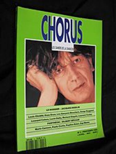 Chorus, Les Cahiers De La Chanson, N° 3 - Printemps 1993 : Jacques Higelin