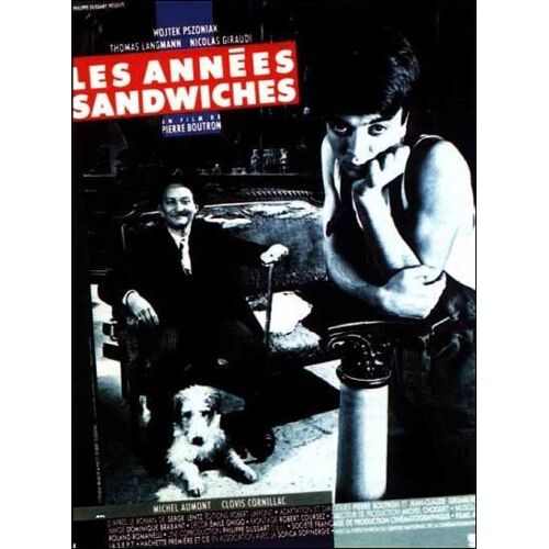 Les Années Sandwiches - Véritable Affiche De Cinéma Pliée - Format 40x60 Cm - De Pierre Boutron Avec Wojciech Pszoniak, Michel Aumont, Thomas Langmann, Nicolas Giraudi, Patrick Chesnais - 1988