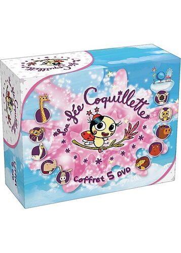 La Fée Coquillette - Coffret 5 Dvd - Pack