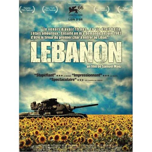 Lebanon - Véritable Affiche De Cinéma Pliée - Format 120x160 Cm - De Samuel Maoz Avec Yoav Donat, Itay Tiran, Oshri Cohen, Michael Moshonov, Zohar Strauss, Dudu Tassa - 2009