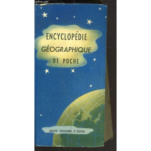 Encyclopedie Geographique De Poche