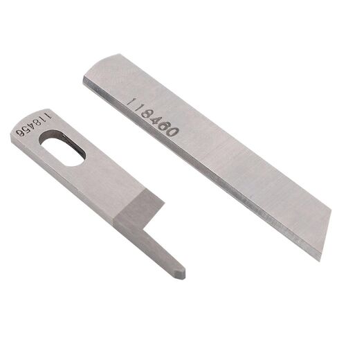 Kr23 Rapid Steel Kr35 Acier Au Carbone Supérieur Inférieur Couteau Lame Pièce De Rechange Accessoire Pour 747 / 737 Surjeteuse