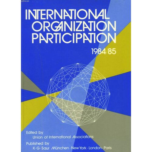 International Organization Participation 1984 / 1985.