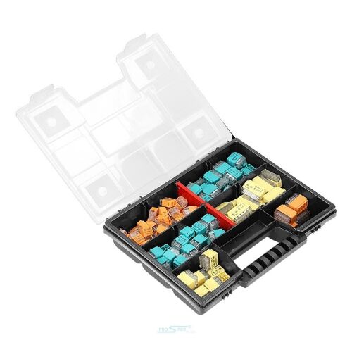 Assortiment de bornes rapides pour connexions électriques (123 pcs) - Orno