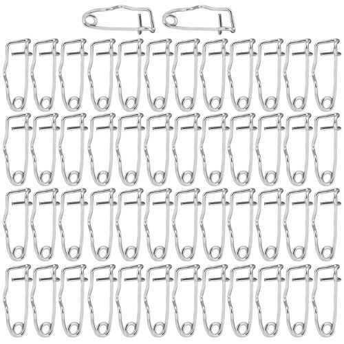 Métal Sécurité Aiguilles Épingles Broche Verrouillage Goupille Fermoir Goupille Attache Couture Outil D'artisanat (27mm) 50pcs