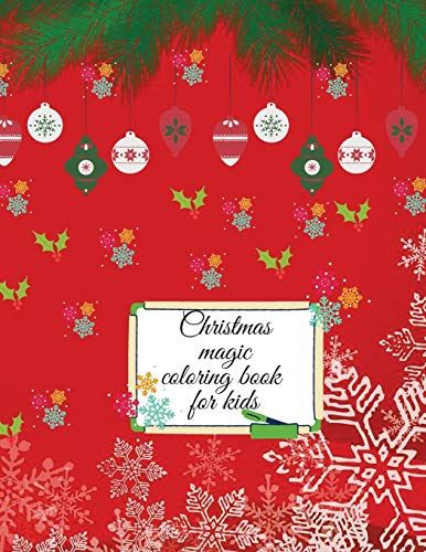Christmas Magic Coloring Book For Kids