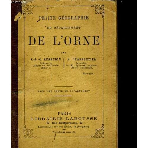 Petite Géographie Du Département De L'orne
