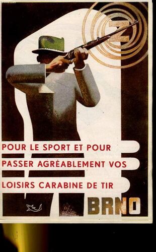 Brochure D'une Carabine De Tir Brno 1, Pour Le Sport