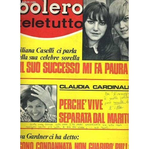 Bolero Film Teletutto - N°1069