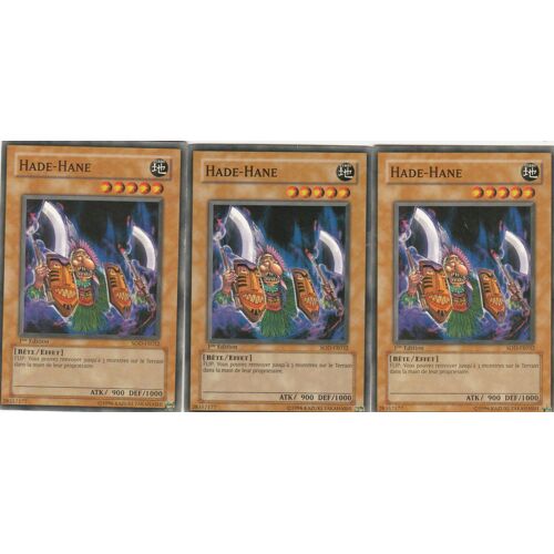 3x Hade-Hane Sod-Fr032 En 1ere Edition
