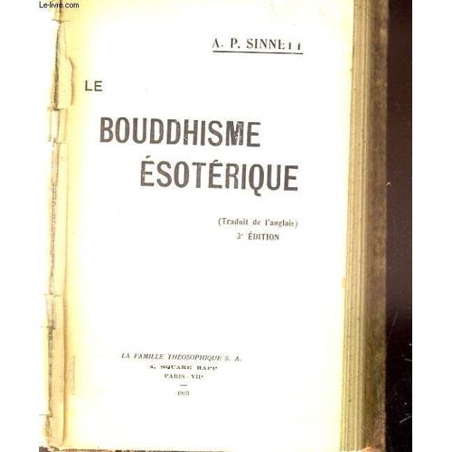 Le Bouddhisme Ésoterique