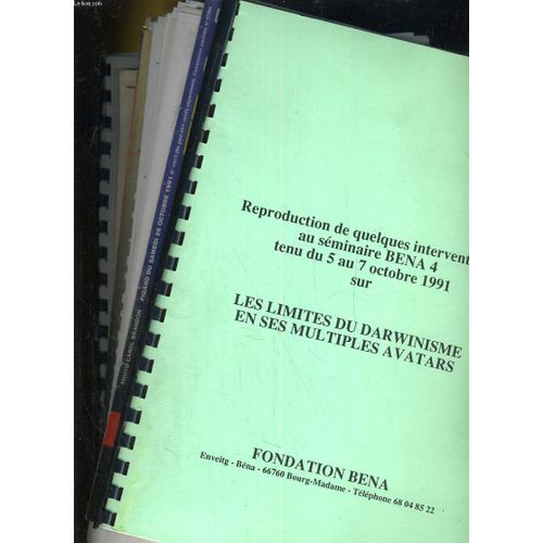 Analyse Darwin-Teihard De Chardin- L'église Et L'évolution - Nouveautés Dans Le Concept D'évolution