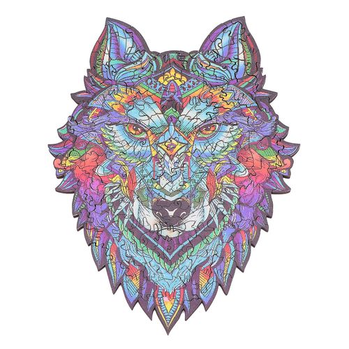 Wooden Puzzles Irregular Alien Animals Formaldehyde Free Toys Jigsaw For Gifts Children's Educational Gamesa4