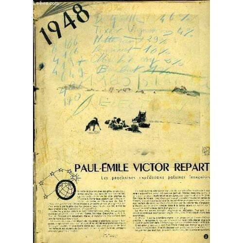 Camping Plein Air De Janvier 1948 - 26e Année : Paul-Emile Victor, Les Prochaines Expéditions Polaires Françaises - Camping D'hiver Chez Nos Maîtres Les Lapons - Les Calanques -