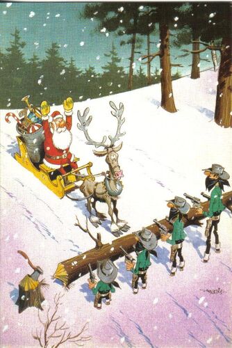 Carte Postale Morris Unapei 2003 (Lucky Luke...)