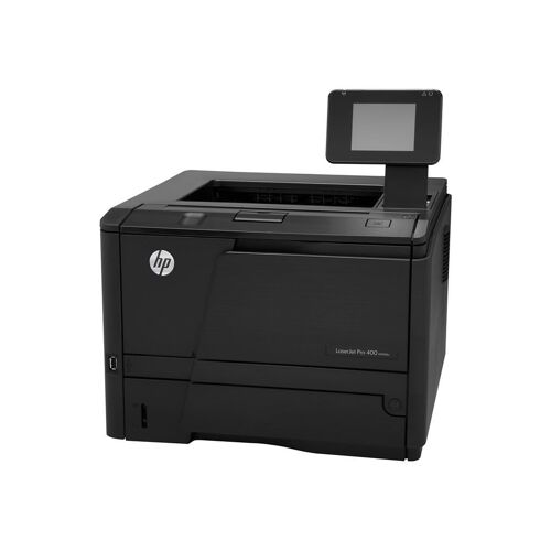 HP LaserJet Pro 400 M401dw - Imprimante - Noir et blanc - Recto-verso - laser - A4/Legal - 1200 ppp - jusqu'à 33 ppm - capacité : 300 feuilles - USB, Gigabit LAN, Wi-Fi(n), hôte USB