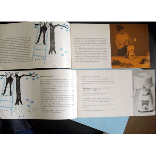 Livre Recette Robot Mixi 700 + Mode D'emploi