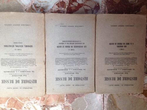 Histoire De Russie. (Bibliothèque Du Monde Slave.)
