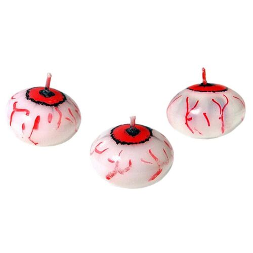 Bougies flottantes pour Halloween, bougies décoratives pour Table, bougies décoratives pour fête d'halloween, pour la maison
