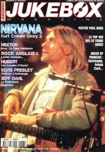 Jukebox N° 118 -  Nirvana  -   Jeff Dahl  -  Hector & Mediators  - Lonnie Donegan - Johnny Duncan