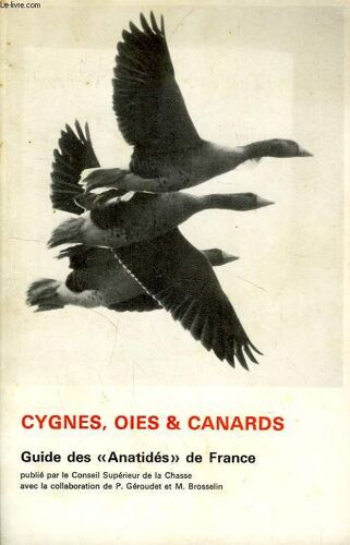 Cygnes, Oies & Canards, Guide Des 'anatides' De France