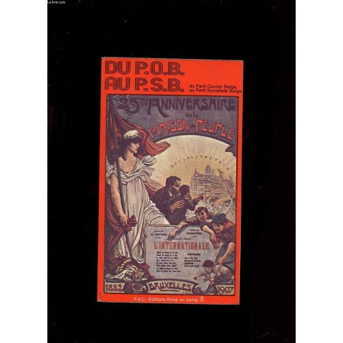Histoires Des Doctrines Sociales Du P.O.B Et Du  P.S.B