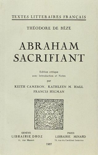 Abraham Sacrifiant