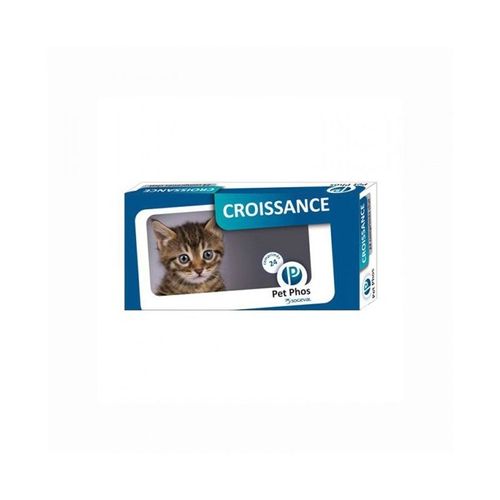 Complément Croissance 195 Mg Chaton 24cps. - Pet-Phos