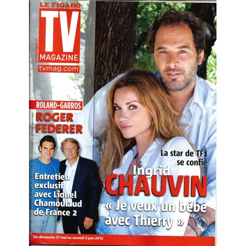 Tv Magazine N°21092 Ingrid Chauvin/ Roger Federer/ Aliagas & Will Smith
