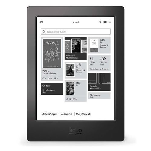 KOBO AURA H2O 1ère version 6.8" 4 Go noir