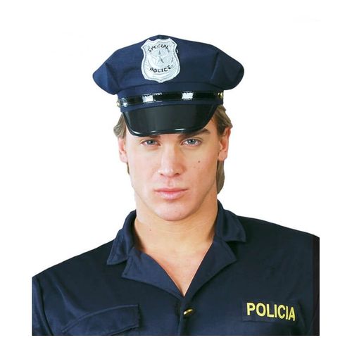 Casquette De Policier (Taille Unique)