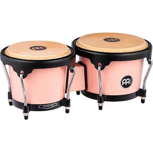 Meinl Hb50fp - Bongos Abs 6.5/7.5" Flamingo Pink