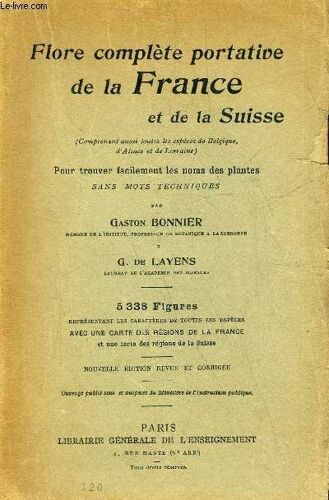 Flore Complete Portative De La France Et De La Suisse
