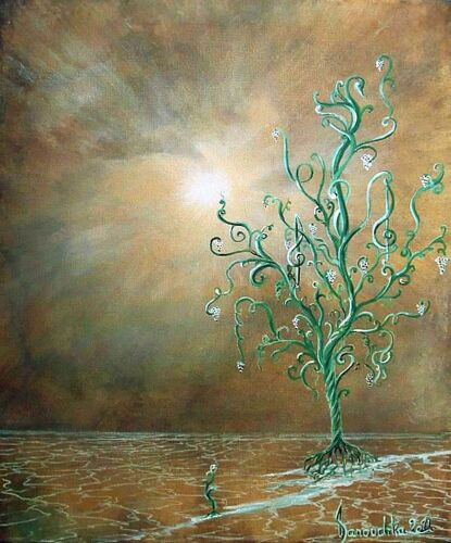 Tableau Peinture D' Anouchka