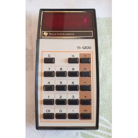 Calculatrice vintage TI-1200