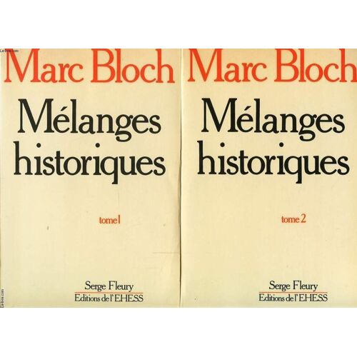 Melanges Historiques En 2 Tomes