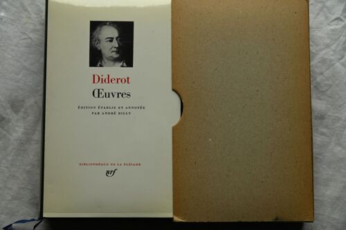 Diderot, Oeuvres, Bibliothèque De La Pléiade, 1969