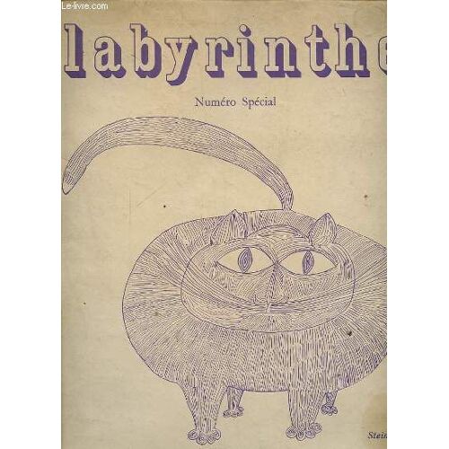 Labyrinthe Numero Special  Du Dessin Humoristique Considere Comme Un Des Beaux Arts Cocteau Savignac Ru Sennep Peynet Dubout Jean Effel Grimault Steinberg Grosz