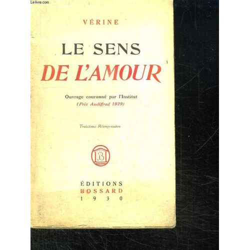 Le Sens De L Amour.