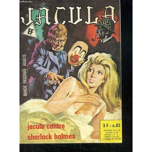 Jacula N° 83 Jacula Contre Sherlock Holmes. Bande Dessinee Pour Adultes.