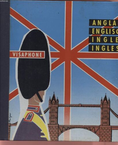 Visaphone - Methode - Cours Anglais - 2 Livres + 9 Disques 33 Microsillons.