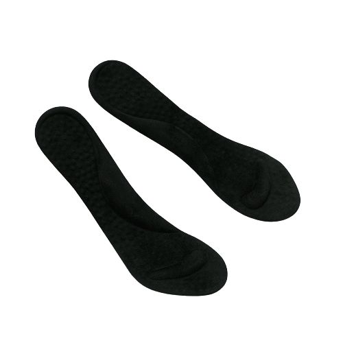 Inserts De Chaussures En Silicone 1 Paire Le Noir