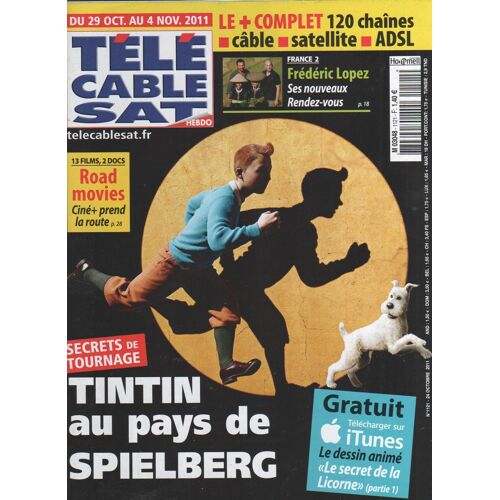 Câble 1121 Tele Sat Tintin/Patrice Laffontkyan Khojandi/Jean Jacques Goldman/Joel Dupuch