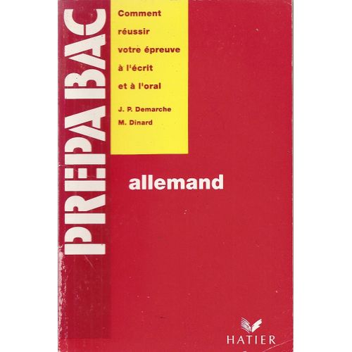 Prepabac, Allemand