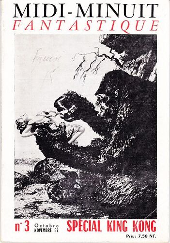 Midi Minuit Fantastique, N° 3 (Octobre-Novembre 1962) : Spécial King King