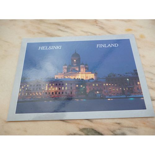 Carte Couleurs D'helsinki En Finlande :La Cathédrale.