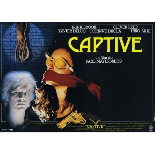 Captive, Synopsis Dépliant, De Paul Mayersberg Avec Xavier Deluc, Oliver Reed, Corinne Dacla