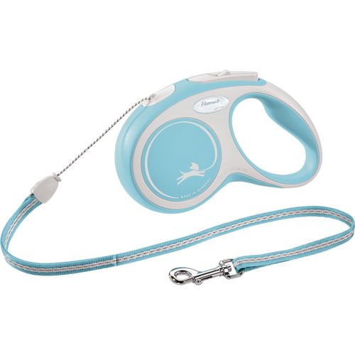 Flexi New Comfort Laisse Corde M 8m Bleu Clair